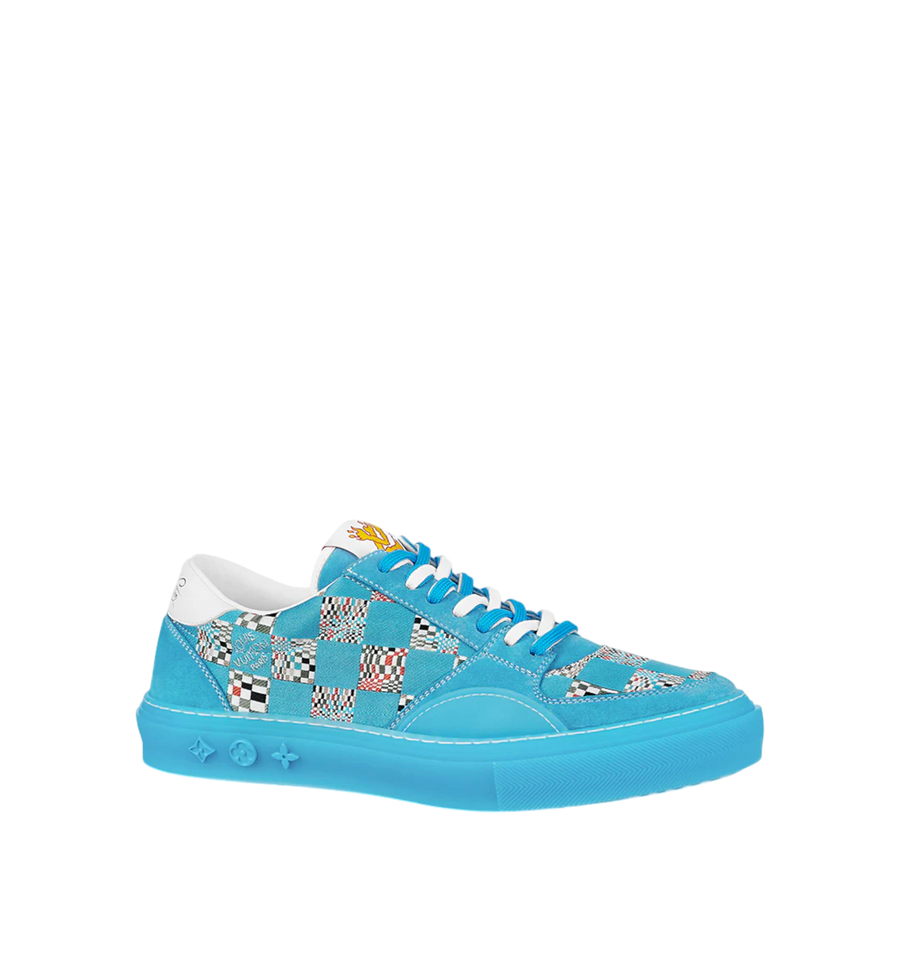Louis Vuitton Ollie Blue Distorted