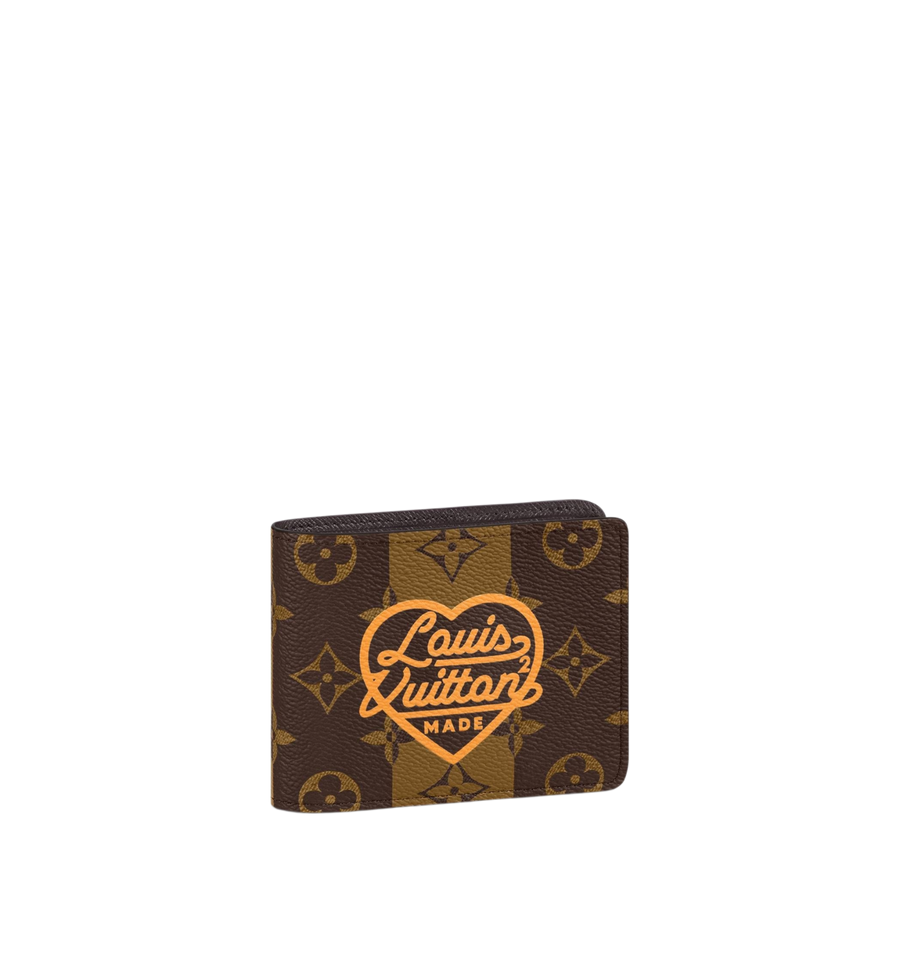 Louis Vuitton x Nigo Multiple Wallet Monogram Stripes Brown