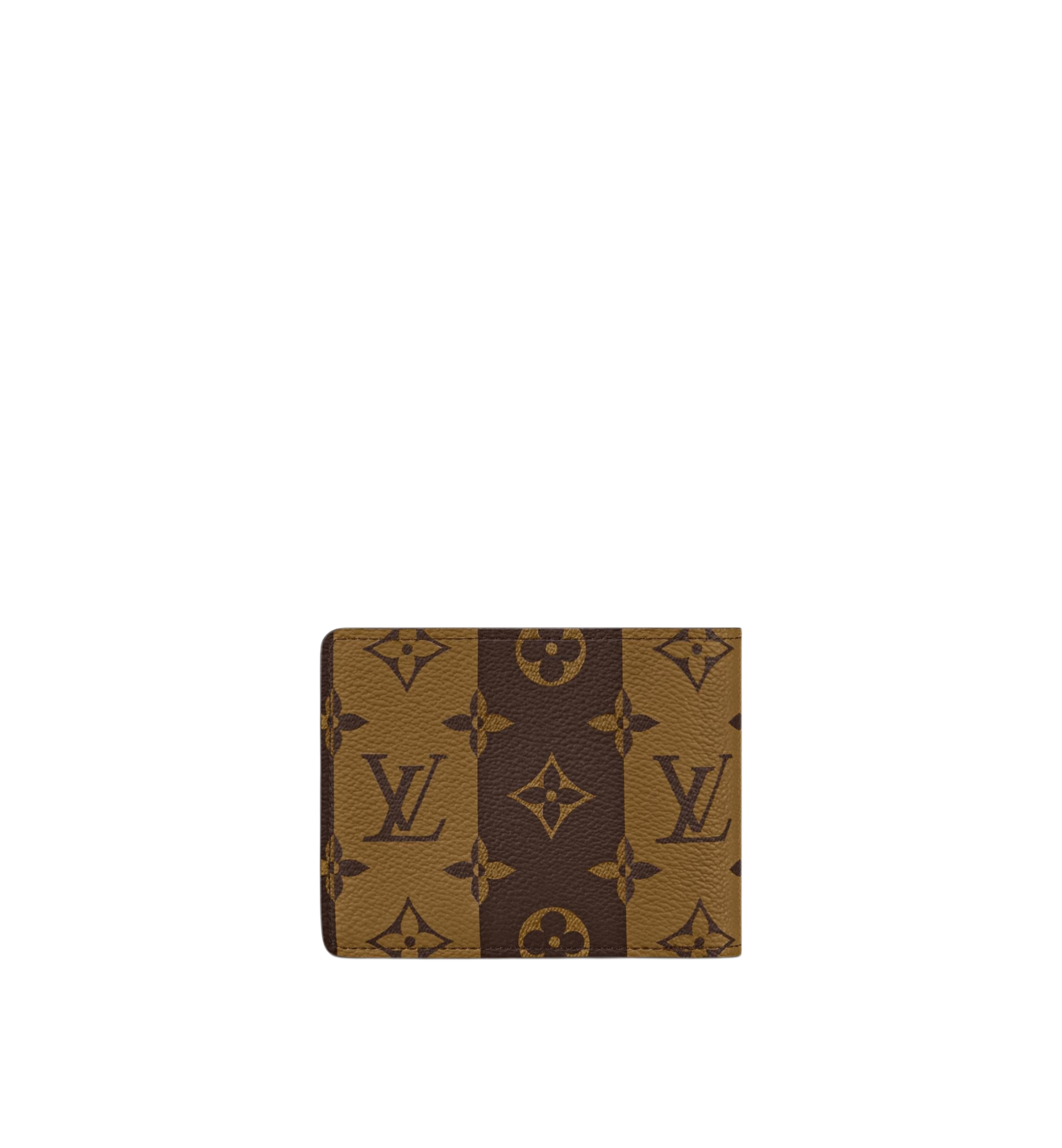 Louis Vuitton x Nigo Multiple Wallet Monogram Stripes Brown