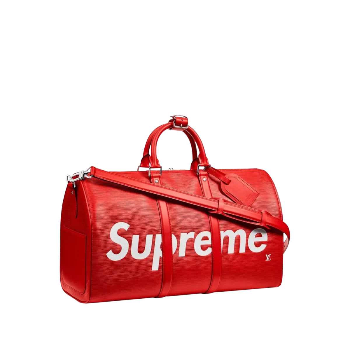 Louis Vuitton x Supreme Keepall Bandoulière 45 Red | Iconic Luxury