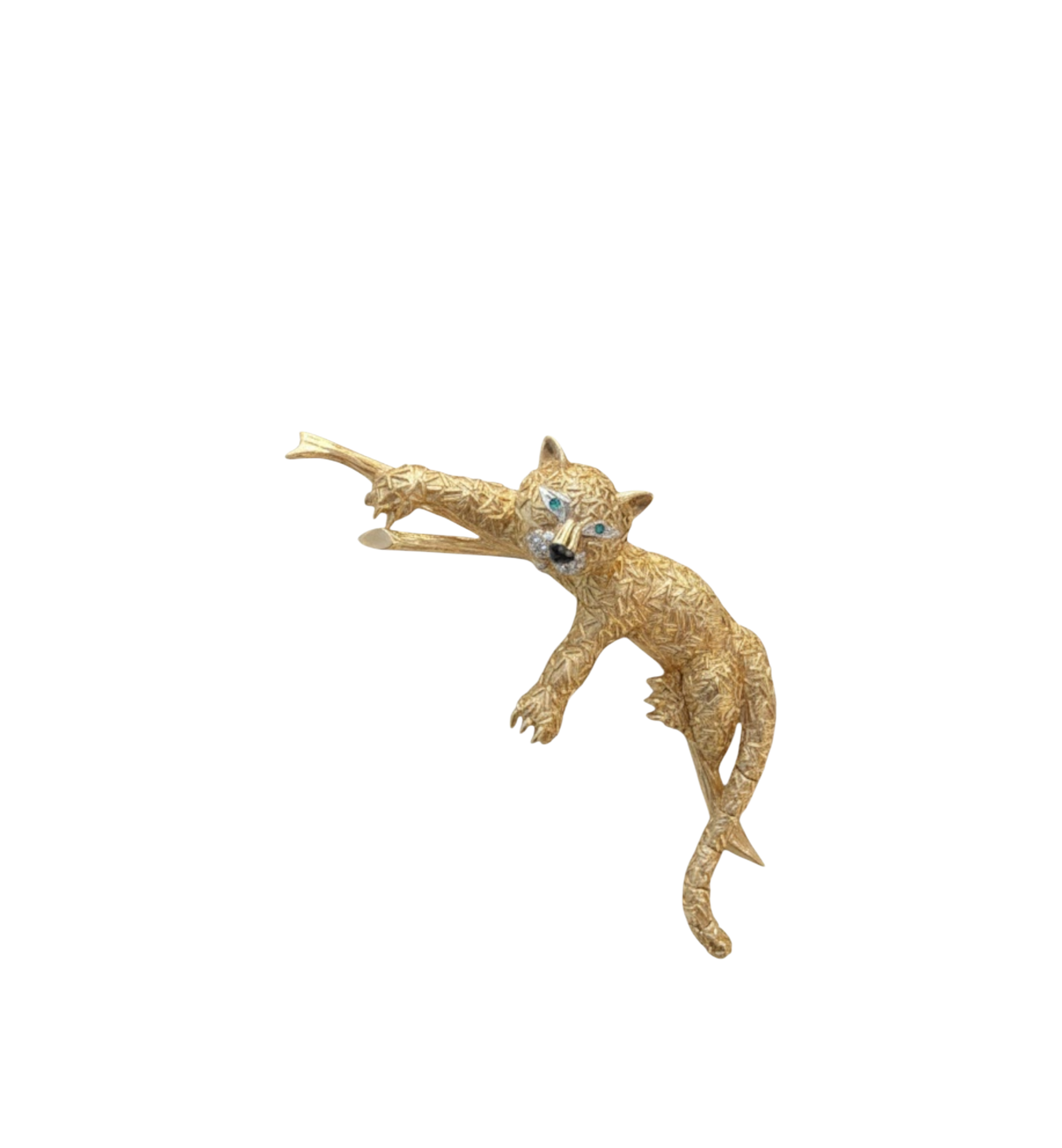 Van Cleef & Arpels Gold 'Leopard' Clip-Brooch THE WOLF FAMILY