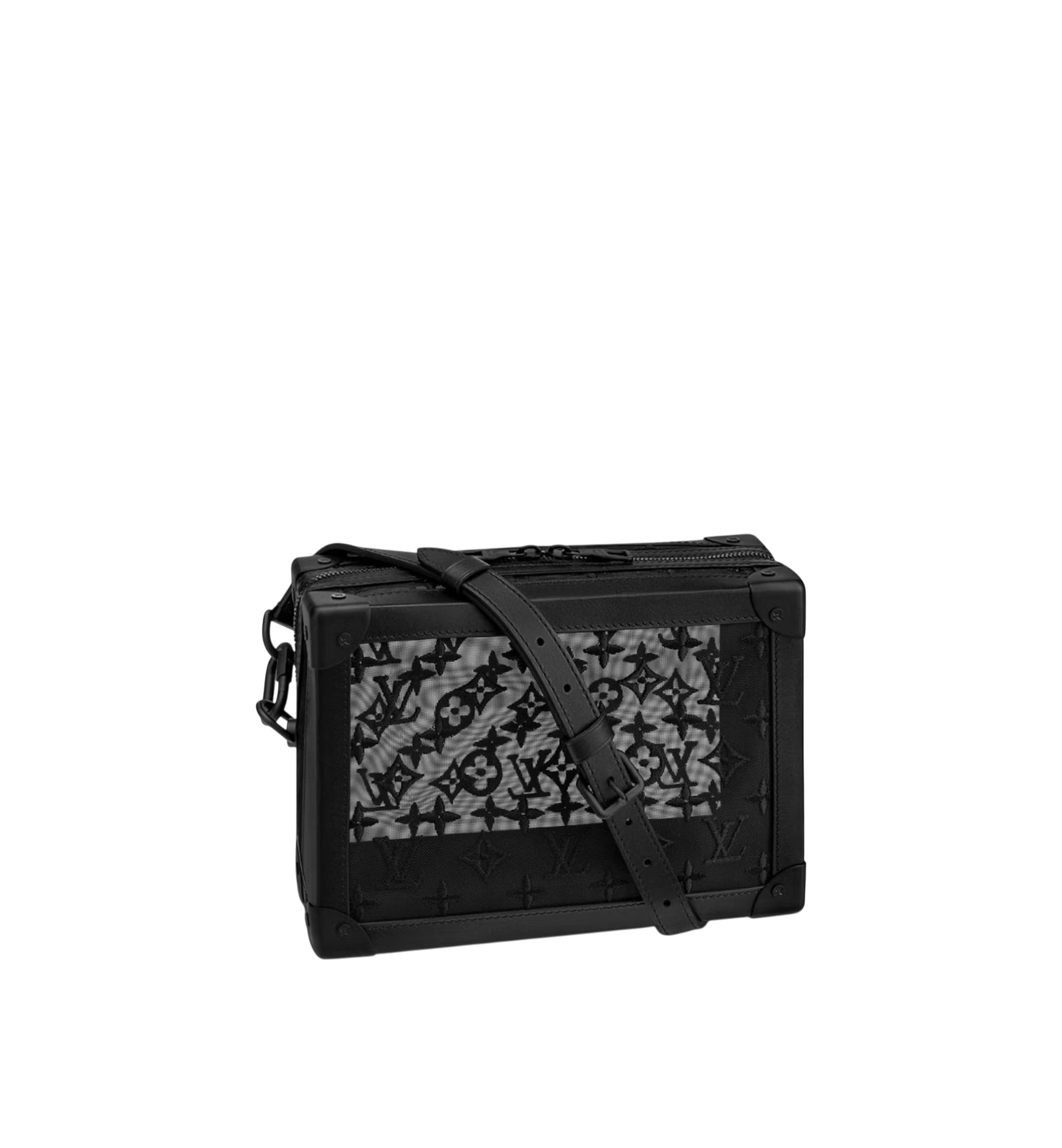 Louis Vuitton Monogram Embroidered Mesh Soft Trunk