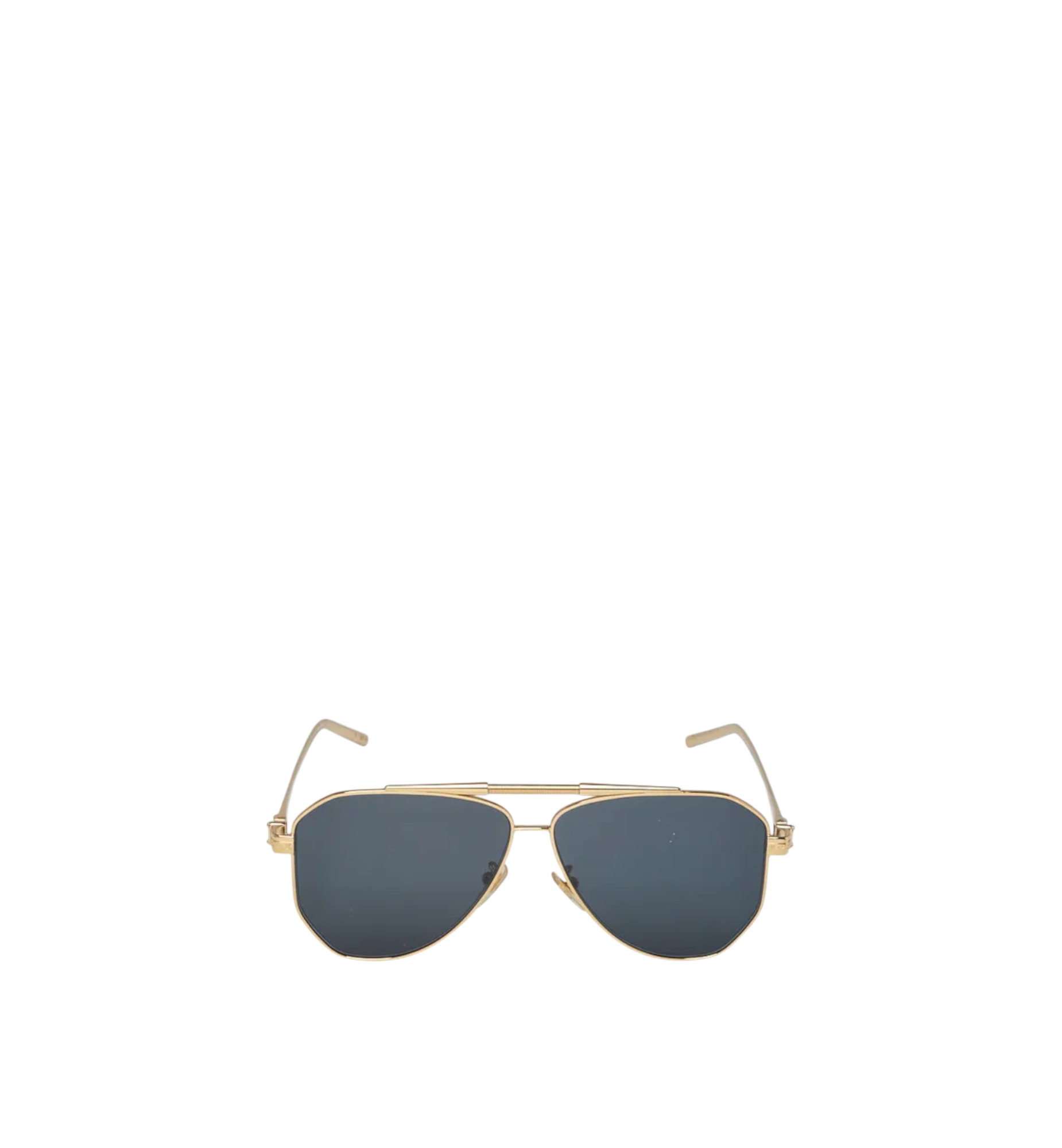 Louis Vuitton Goldtone Metal Aviator Frame Nightlight Sunglasses