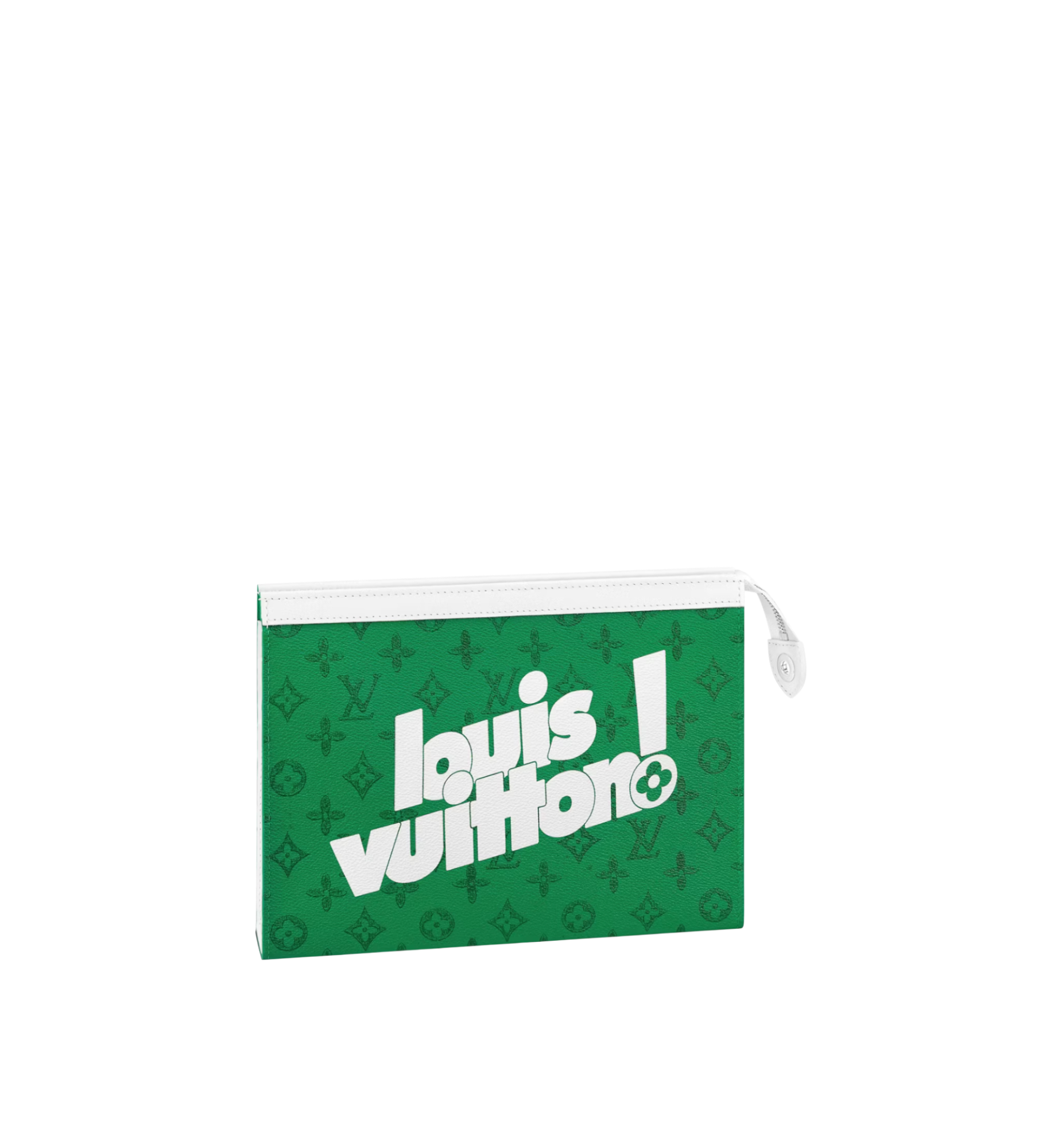 Louis Vuitton Pochette Voyage MM Green Vintage