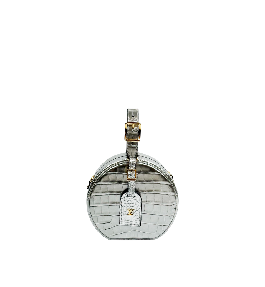 Louis Vuitton Petite Boite Chapeau Crocodile Leather