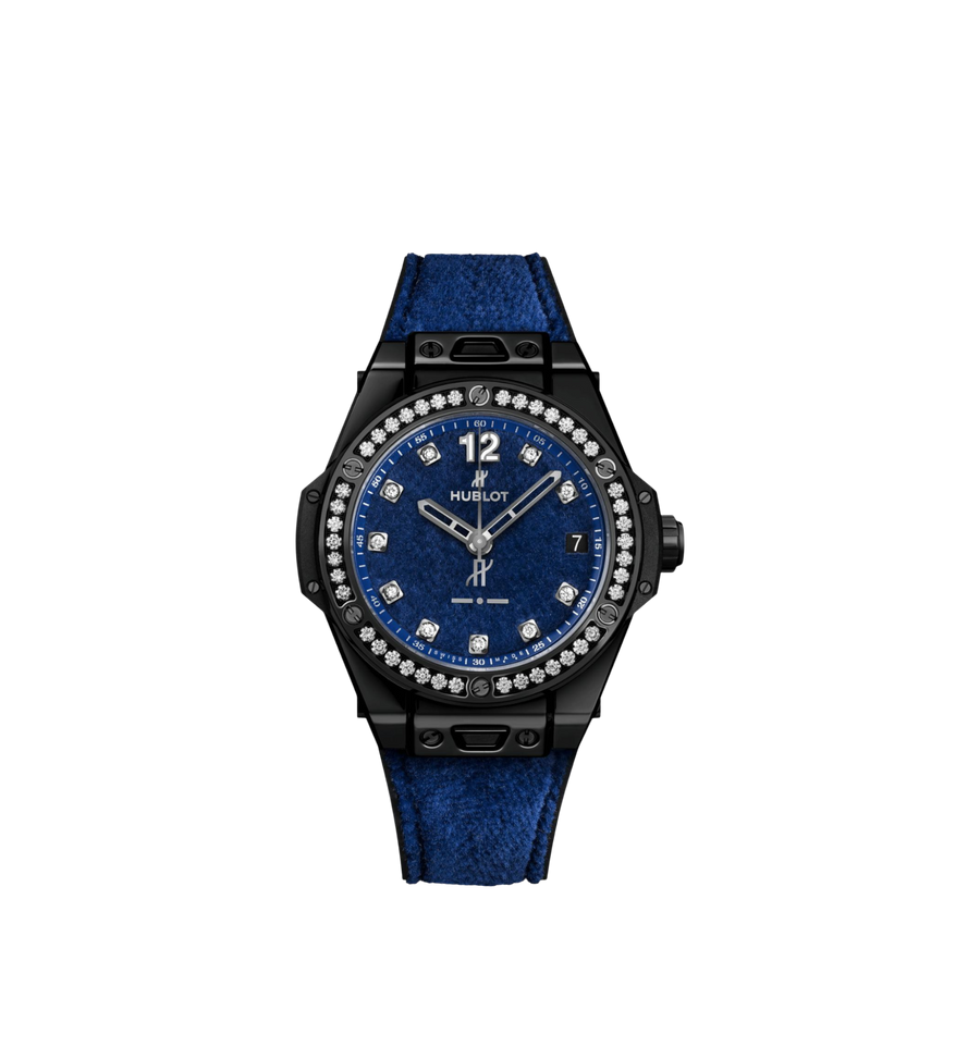 Hublot Big Bang One Click Italia Independent Blue Velvet Watch