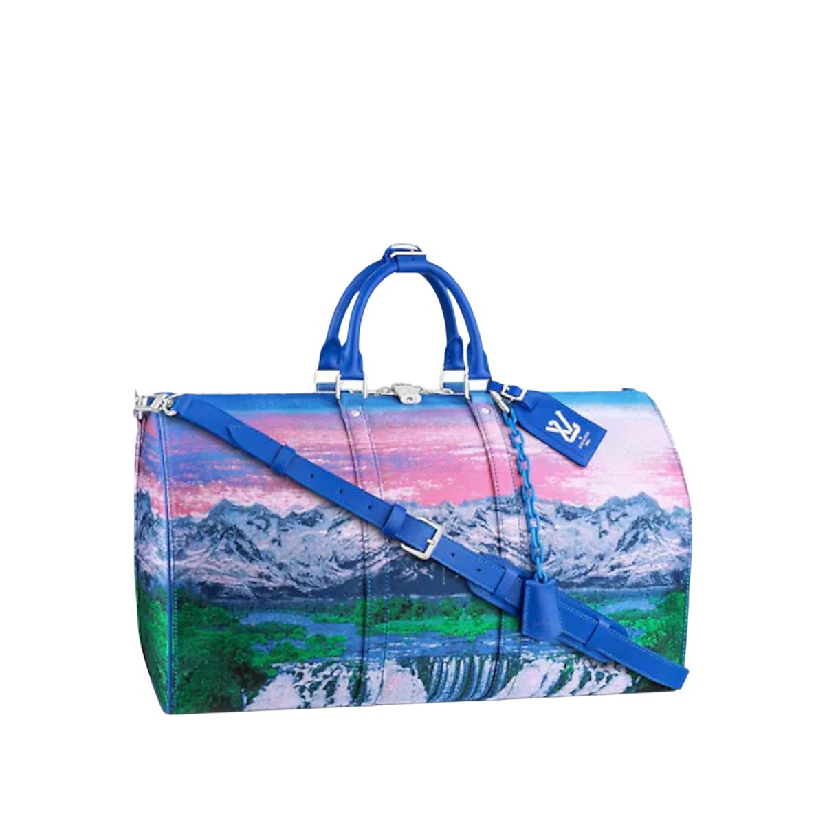Louis Vuitton Keepall 50B Landscape Travel Bag | Designer Duffle