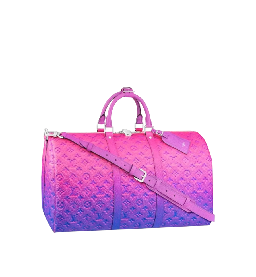 Louis Vuitton Keepall 50 Pinkpurple