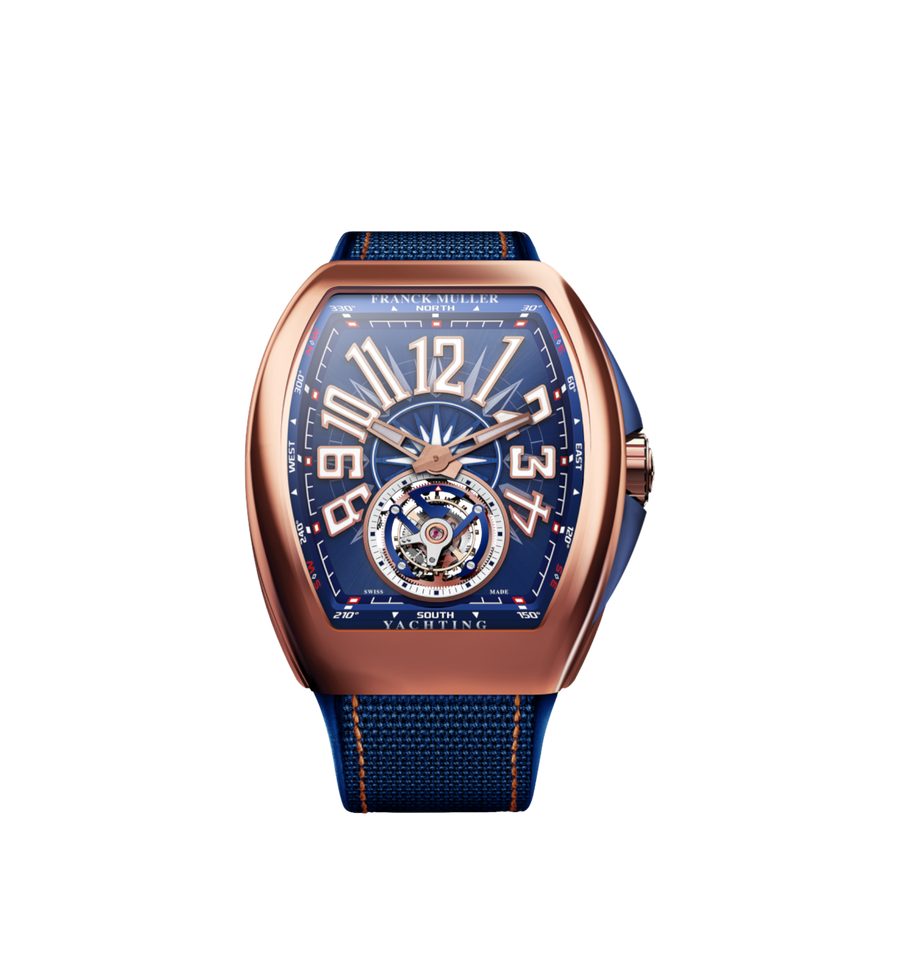 Franck Muller Vanguard Yatch Titanium & Rose Gold Ref. V45 T YACHT 5N BL 5N N063
