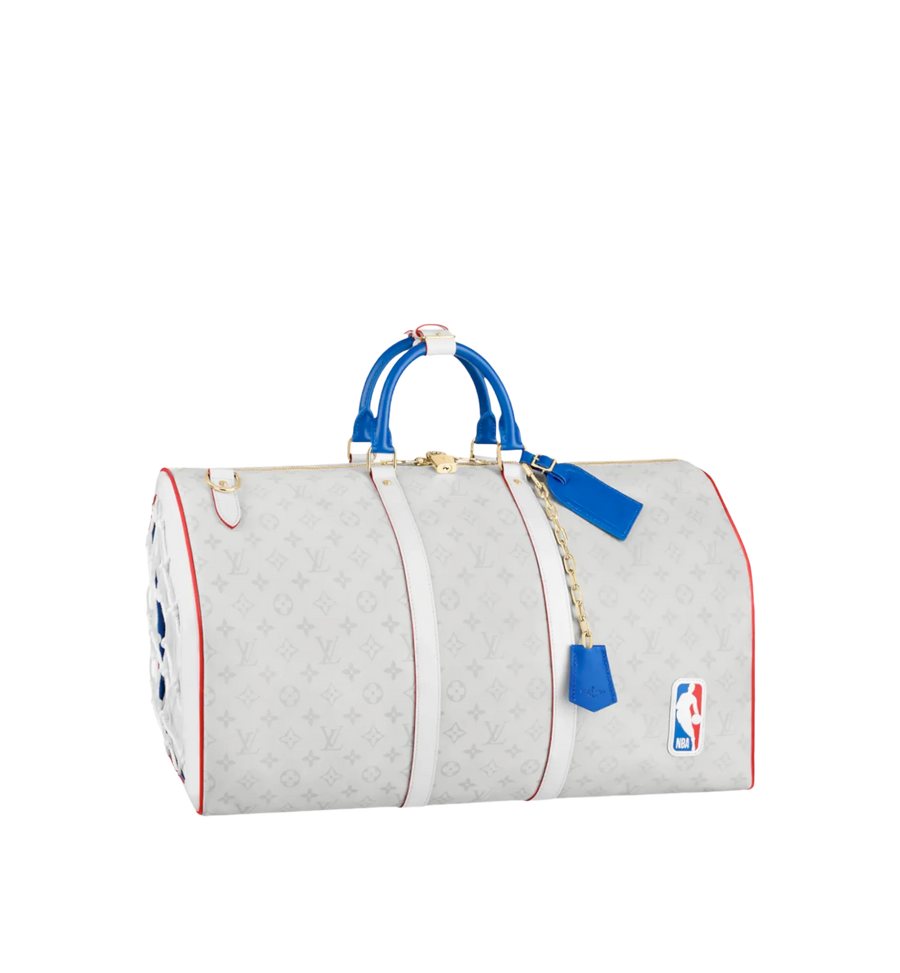Louis Vuitton x NBA Antartica Keepall Monogram White