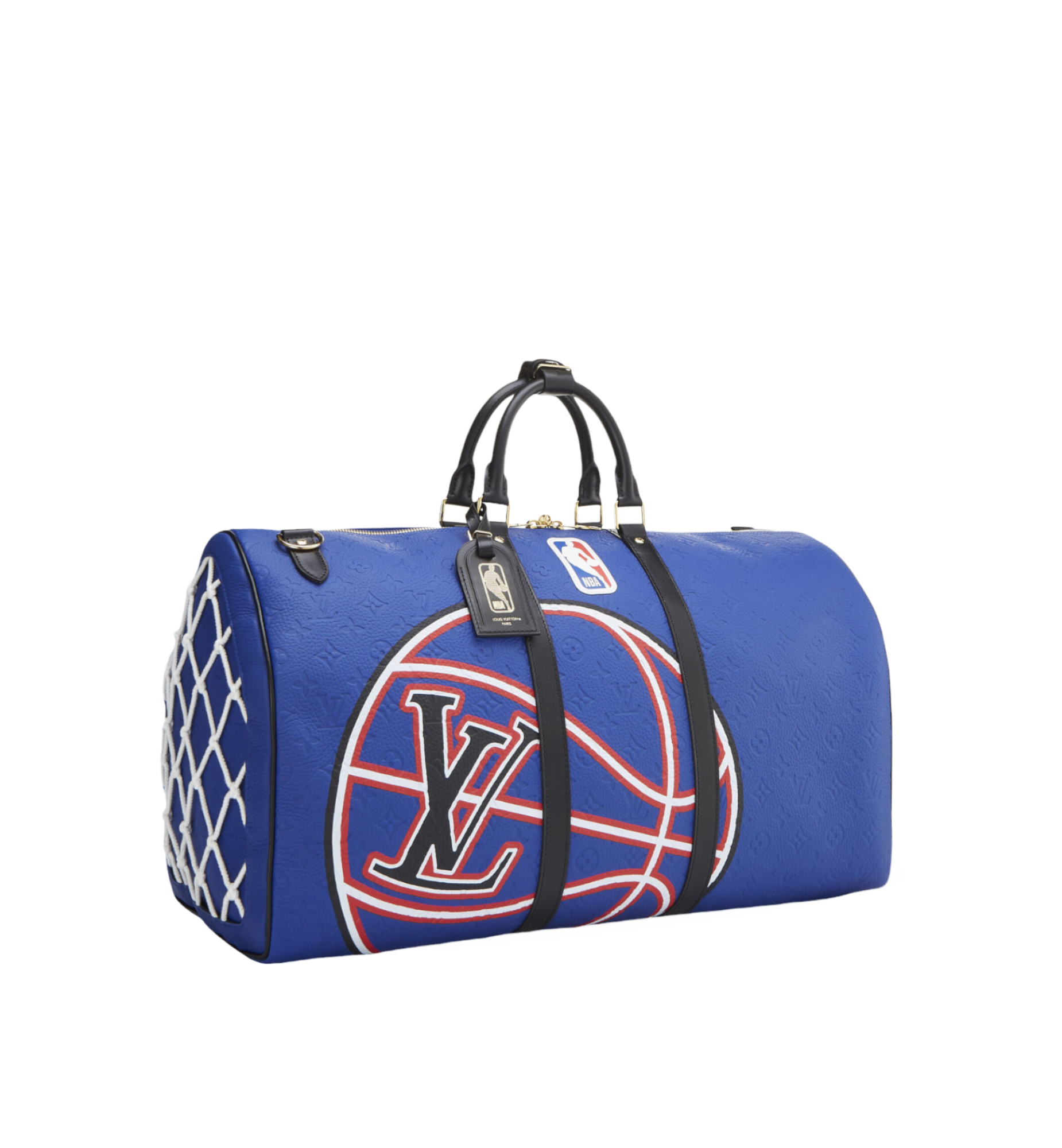 Louis Vuitton x NBA Keepall 55 Taurillon Blue