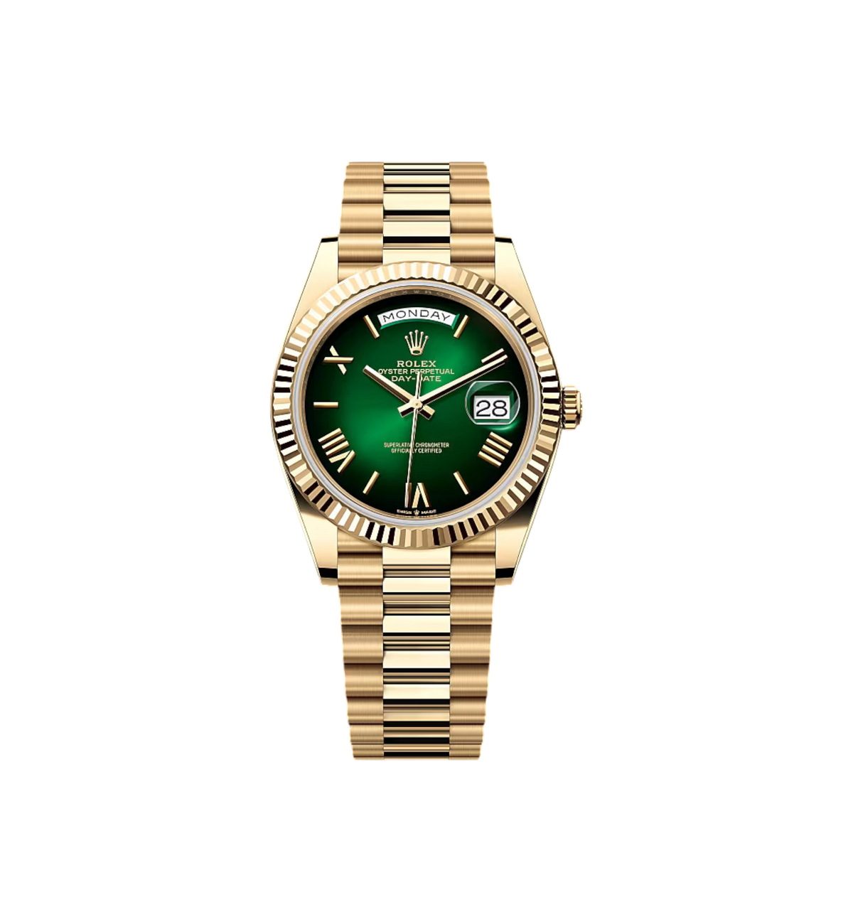 Rolex Day-Date 40 Ref. 228238 | Green Ombré