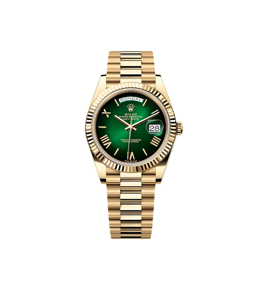 Rolex Day-Date 40 Ref. 228238 | Green Ombré